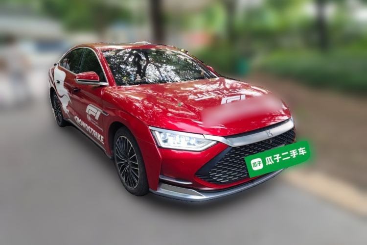 Used BYD Han 2020 DM Four-Wheel Drive Performance Edition Luxury Model Front Right 45 Deg