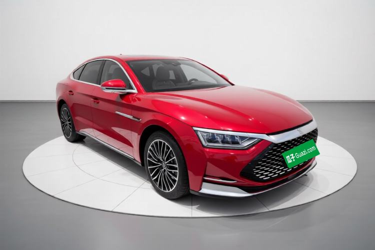 Used BYD Han 2020 DM Four-Wheel Drive Performance Edition Prestige Model Front Right 45 Deg