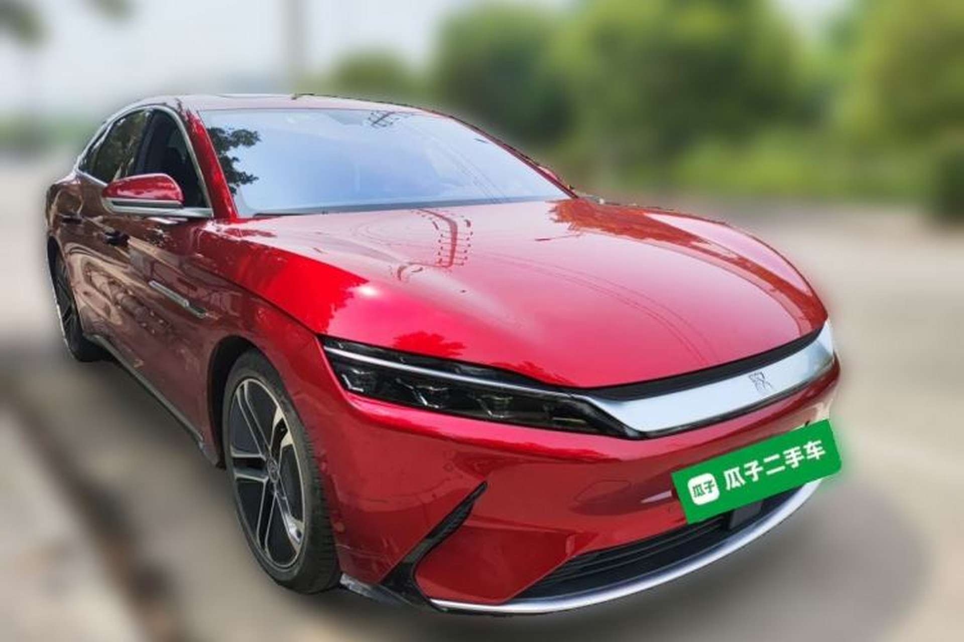 Used BYD Han 2020 EV Long-Range Deluxe Model Front Right 45 Deg