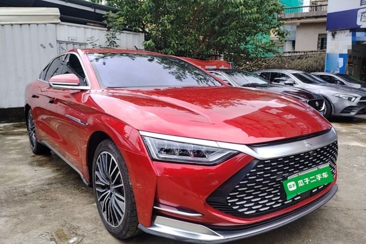 Used BYD Han 2020 DM Four-Wheel Drive Performance Edition Luxury Model Front Right 45 Deg