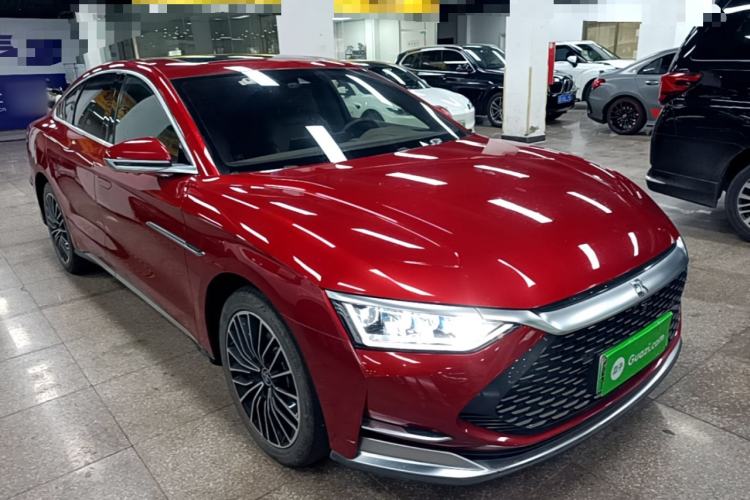 Used BYD Han 2020 DM Four-Wheel Drive Performance Edition Luxury Model Front Right 45 Deg