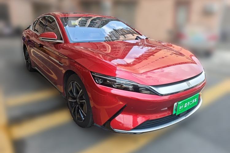 Used BYD Han 2020 EV Four-Wheel Drive High-Performance Flagship Model Front Right 45 Deg
