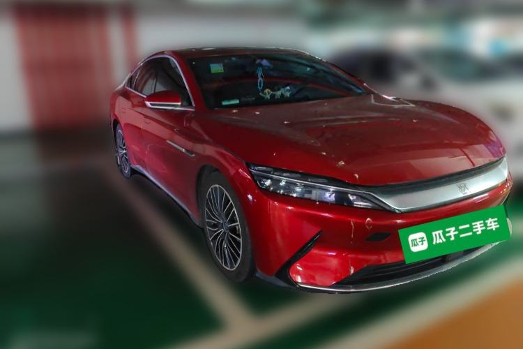 Used BYD Han 2020 EV Long-Range Luxury Model Front Right 45 Deg