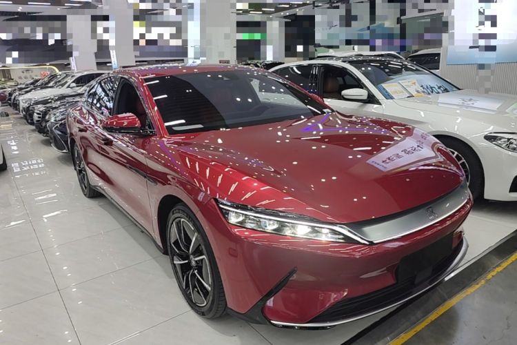 Used BYD Han 2020 EV Four-Wheel Drive High-Performance Flagship Model Front Right 45 Deg