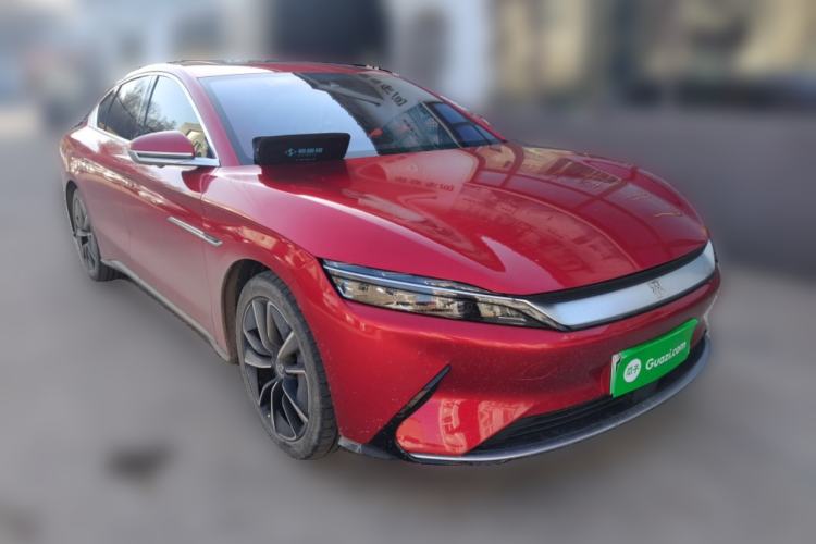 Used BYD Han 2020 EV Four-Wheel Drive High-Performance Flagship Model Front Right 45 Deg