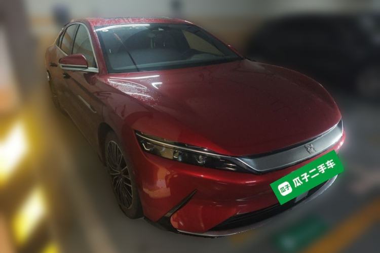 Used BYD Han 2020 EV Long-Range Luxury Model Front Right 45 Deg