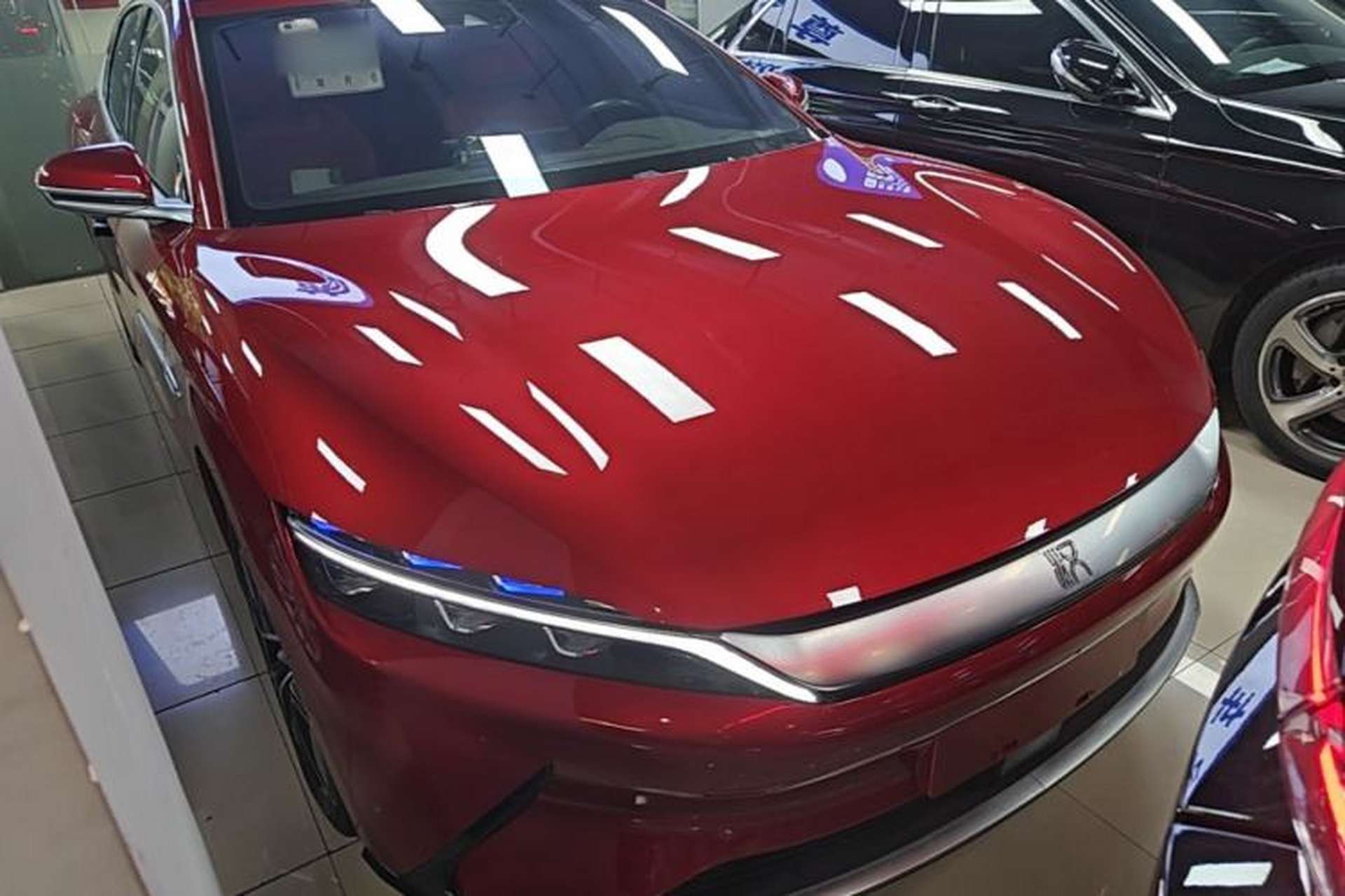 Used BYD Han 2020 EV Four-Wheel Drive High-Performance Flagship Model Front Right 45 Deg