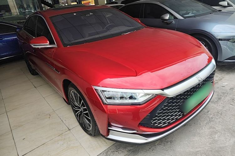 Used BYD Han 2020 DM Four-Wheel Drive Performance Edition Luxury Model Front Right 45 Deg