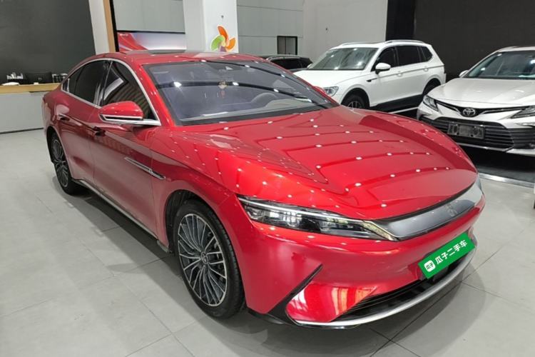 Used BYD Han 2020 EV Long-Range Luxury Model Front Right 45 Deg