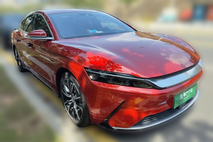 Used BYD Han 2020 EV Four-Wheel Drive High-Performance Flagship Model Front Right 45 Deg