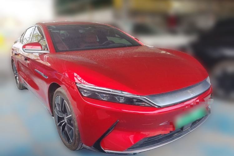 Used BYD Han 2020 EV Four-Wheel Drive High-Performance Flagship Model Front Right 45 Deg