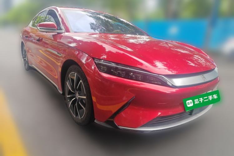 Used BYD Han 2020 EV Four-Wheel Drive High-Performance Flagship Model Front Right 45 Deg