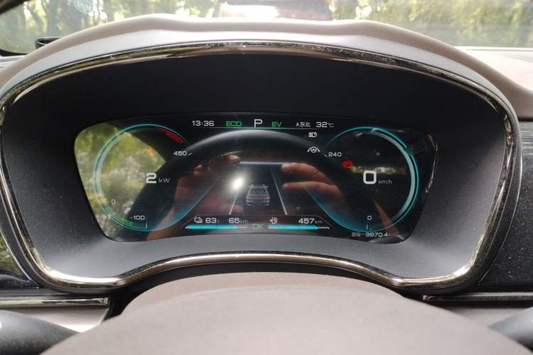 Used BYD Han 2020 DM Four-Wheel Drive Performance Edition Luxury Model Instrument Cluster