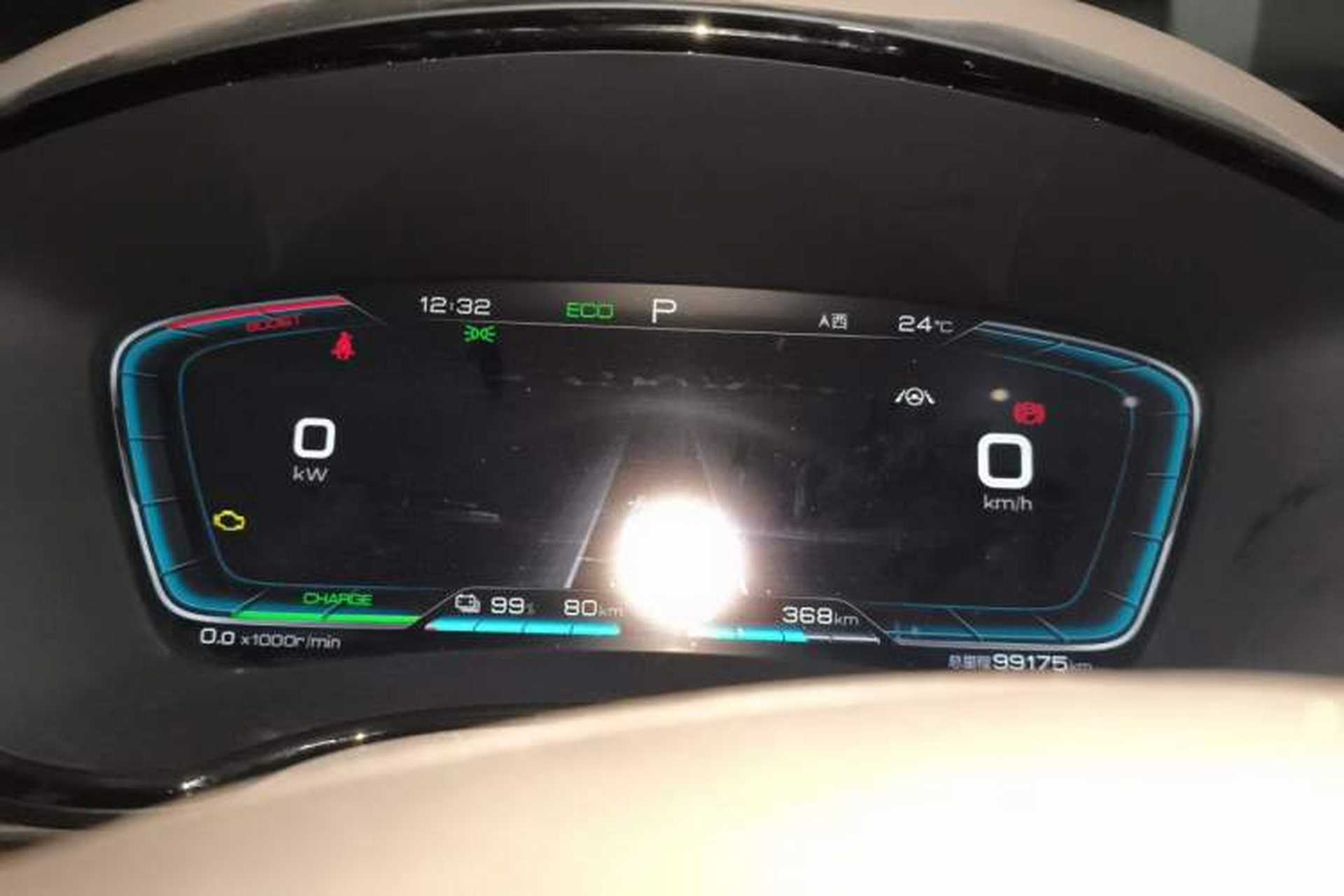 Used BYD Han 2020 DM Four-Wheel Drive Performance Edition Luxury Model Instrument Cluster