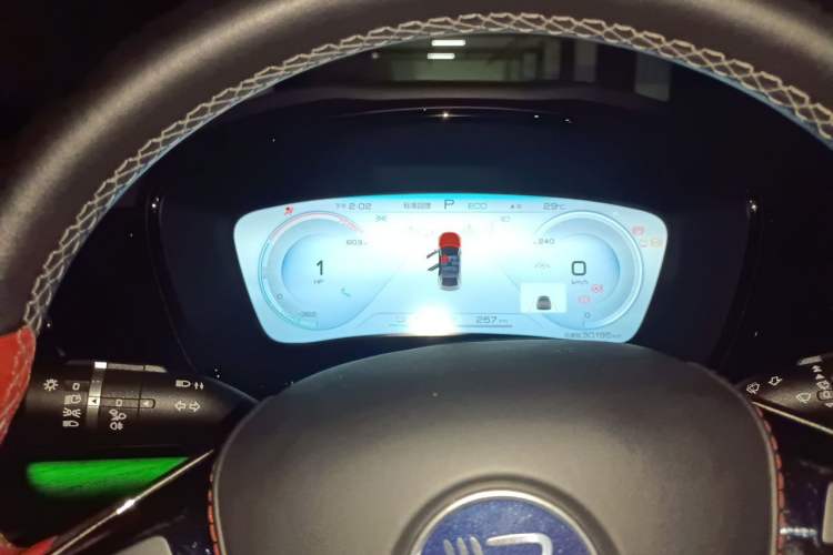Used BYD Han 2020 EV Four-Wheel Drive High-Performance Flagship Model Instrument Cluster