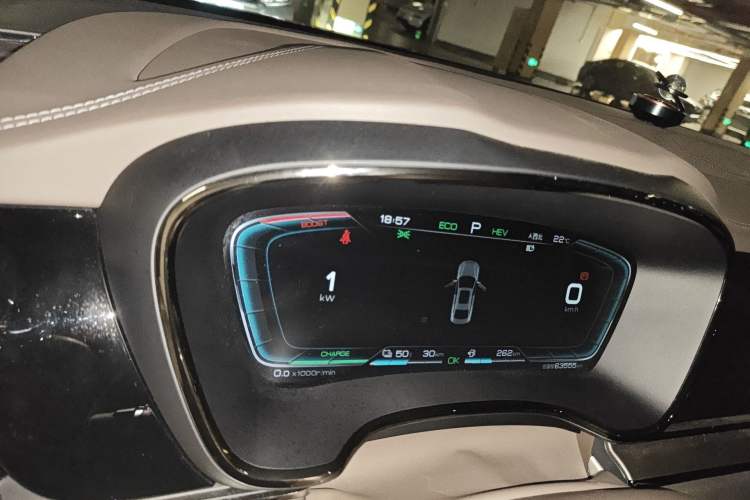 Used BYD Han 2020 DM Four-Wheel Drive Performance Edition Luxury Model Instrument Cluster