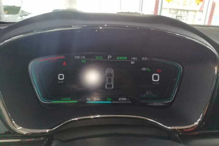 Used BYD Han 2020 EV Four-Wheel Drive High-Performance Flagship Model Instrument Cluster