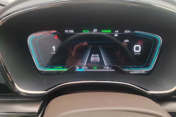 Used BYD Han 2020 EV Long-Range Luxury Model Instrument Cluster