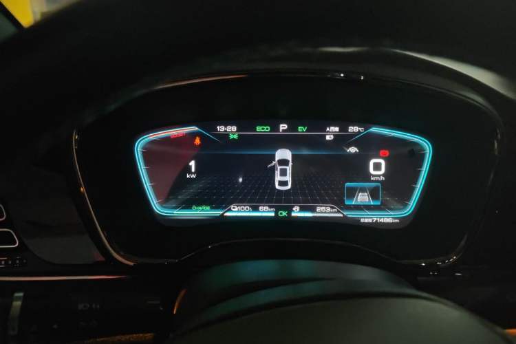Used BYD Han 2020 DM Four-Wheel Drive Performance Edition Prestige Model Instrument Cluster