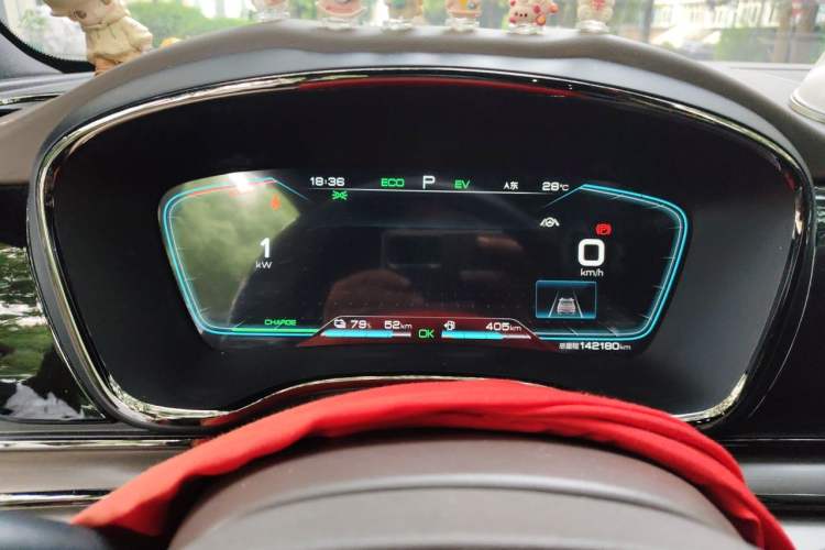 Used BYD Han 2020 DM Four-Wheel Drive Performance Edition Luxury Model Instrument Cluster