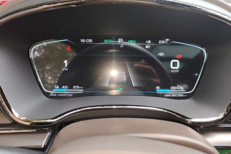 Used BYD Han 2020 DM Four-Wheel Drive Performance Edition Prestige Model Instrument Cluster