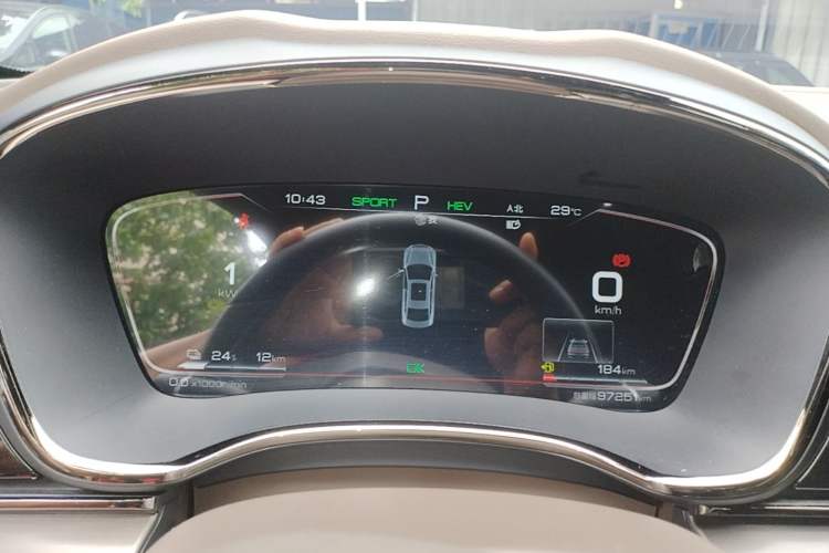 Used BYD Han 2020 DM Four-Wheel Drive Performance Edition Luxury Model Instrument Cluster