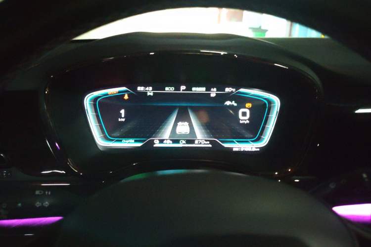 Used BYD Han 2020 EV Four-Wheel Drive High-Performance Flagship Model Instrument Cluster