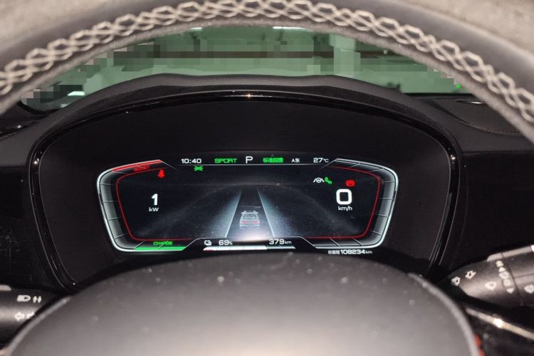 Used BYD Han 2020 EV Four-Wheel Drive High-Performance Flagship Model Instrument Cluster