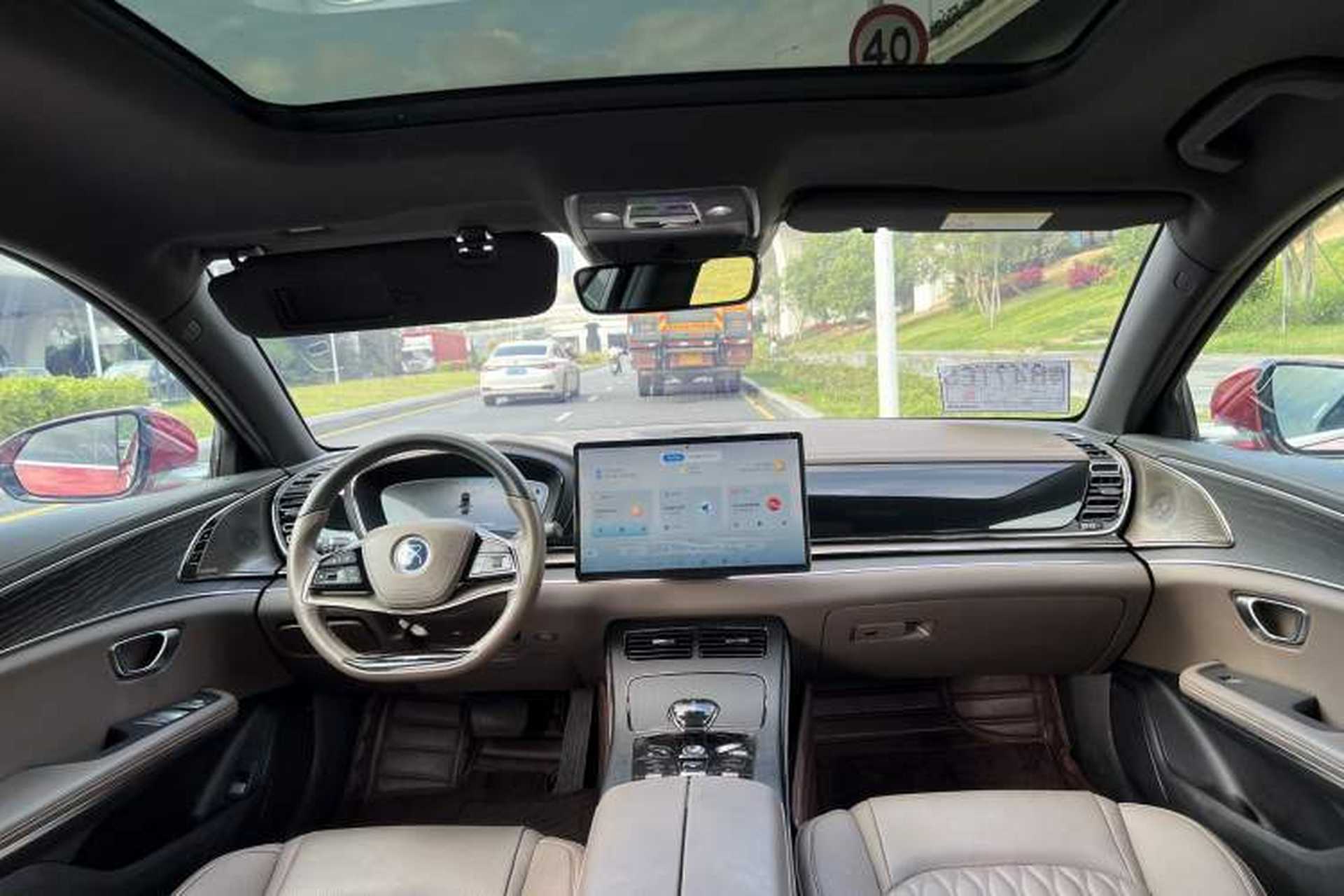 Used BYD Han 2020 EV Four-Wheel Drive High-Performance Flagship Model Interior 6