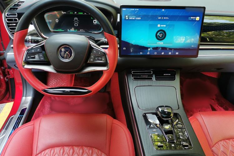 Used BYD Han 2020 EV Four-Wheel Drive High-Performance Flagship Model Interior 7