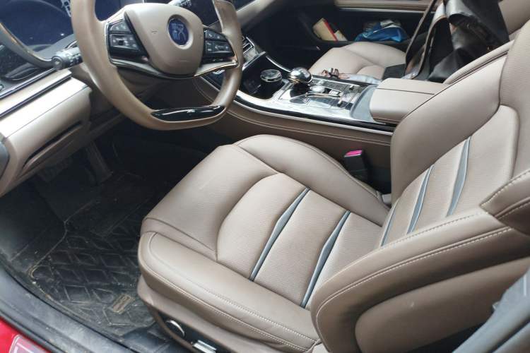 Used BYD Han 2020 EV Long-Range Luxury Model Left Front Seat