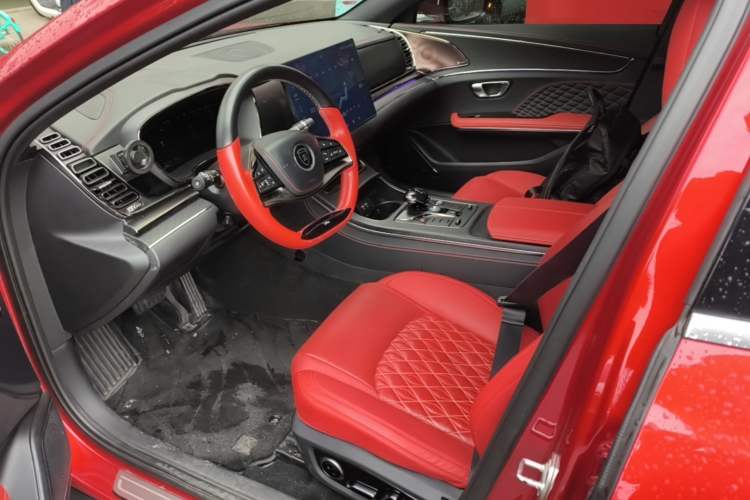 Used BYD Han 2020 EV Four-Wheel Drive High-Performance Flagship Model Left Front Seat