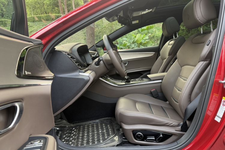 Used BYD Han 2020 EV Long-Range Luxury Model Left Front Seat