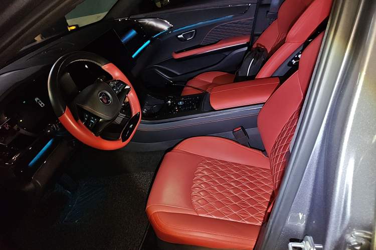Used BYD Han 2020 EV Four-Wheel Drive High-Performance Flagship Model Left Front Seat