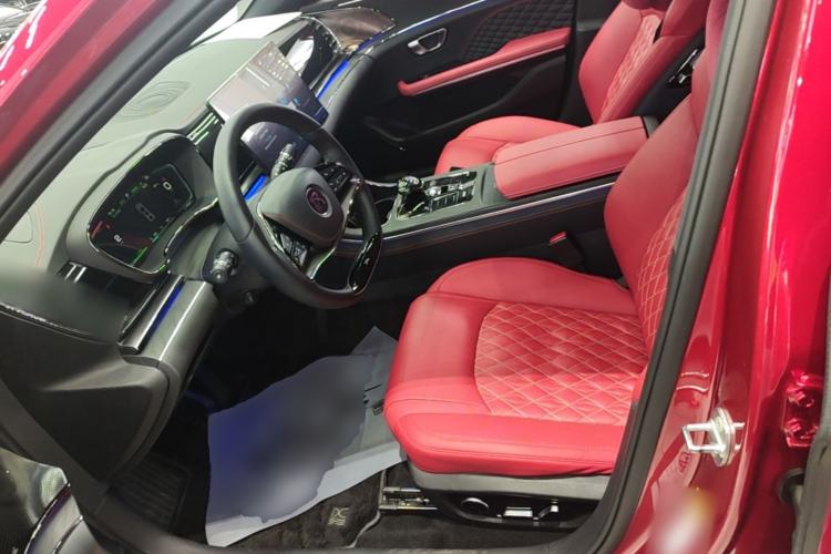 Used BYD Han 2020 EV Four-Wheel Drive High-Performance Flagship Model Left Front Seat