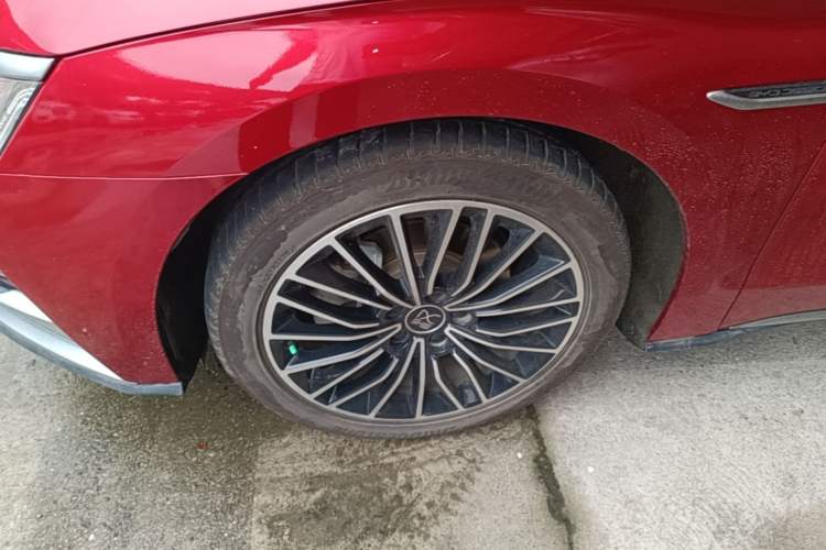 Used BYD Han 2020 DM Four-Wheel Drive Performance Edition Prestige Model Left Front Wheel Hub