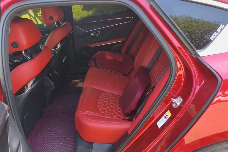 Used BYD Han 2020 EV Four-Wheel Drive High-Performance Flagship Model Left Rear Seat