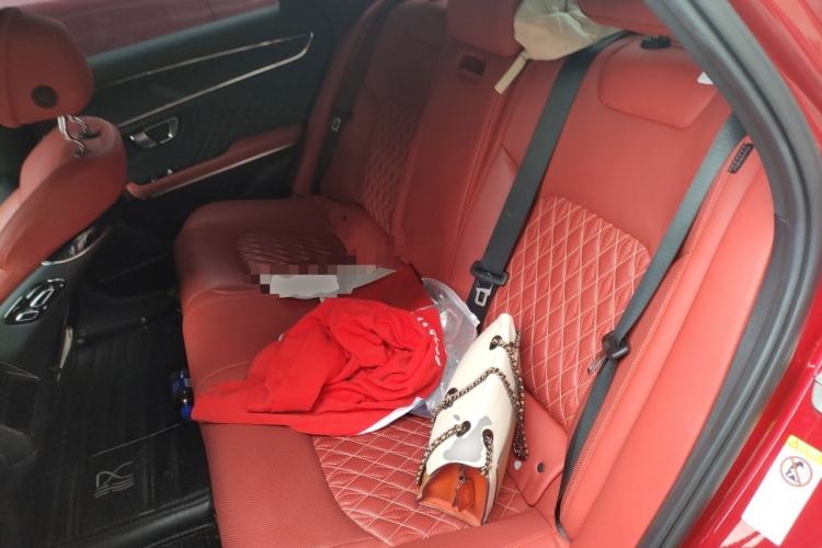 Used BYD Han 2020 EV Four-Wheel Drive High-Performance Flagship Model Left Rear Seat