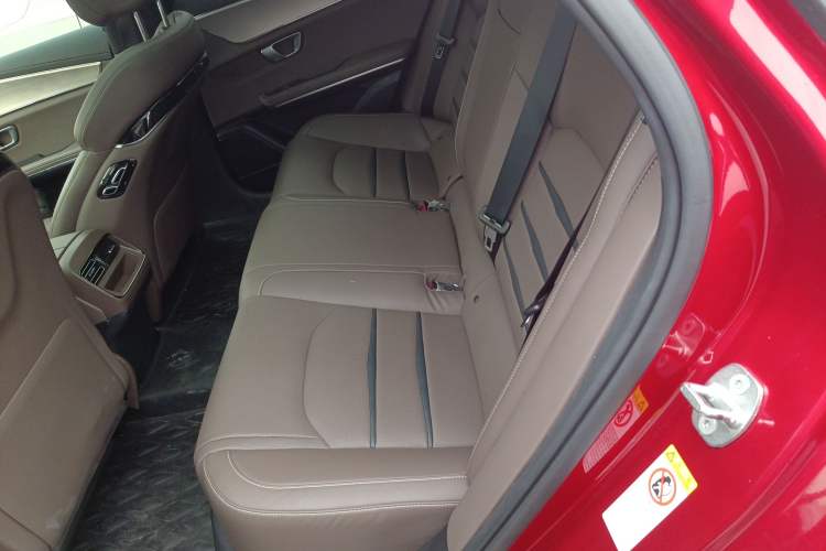 Used BYD Han 2020 EV Long-Range Luxury Model Left Rear Seat
