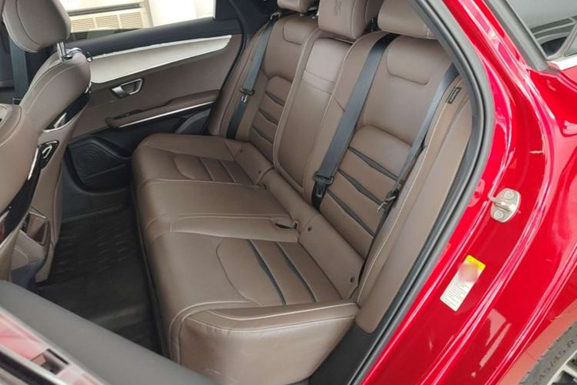 Used BYD Han 2020 EV Long-Range Luxury Model Left Rear Seat