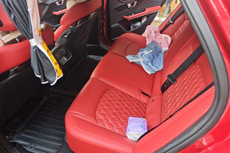 Used BYD Han 2020 EV Four-Wheel Drive High-Performance Flagship Model Left Rear Seat