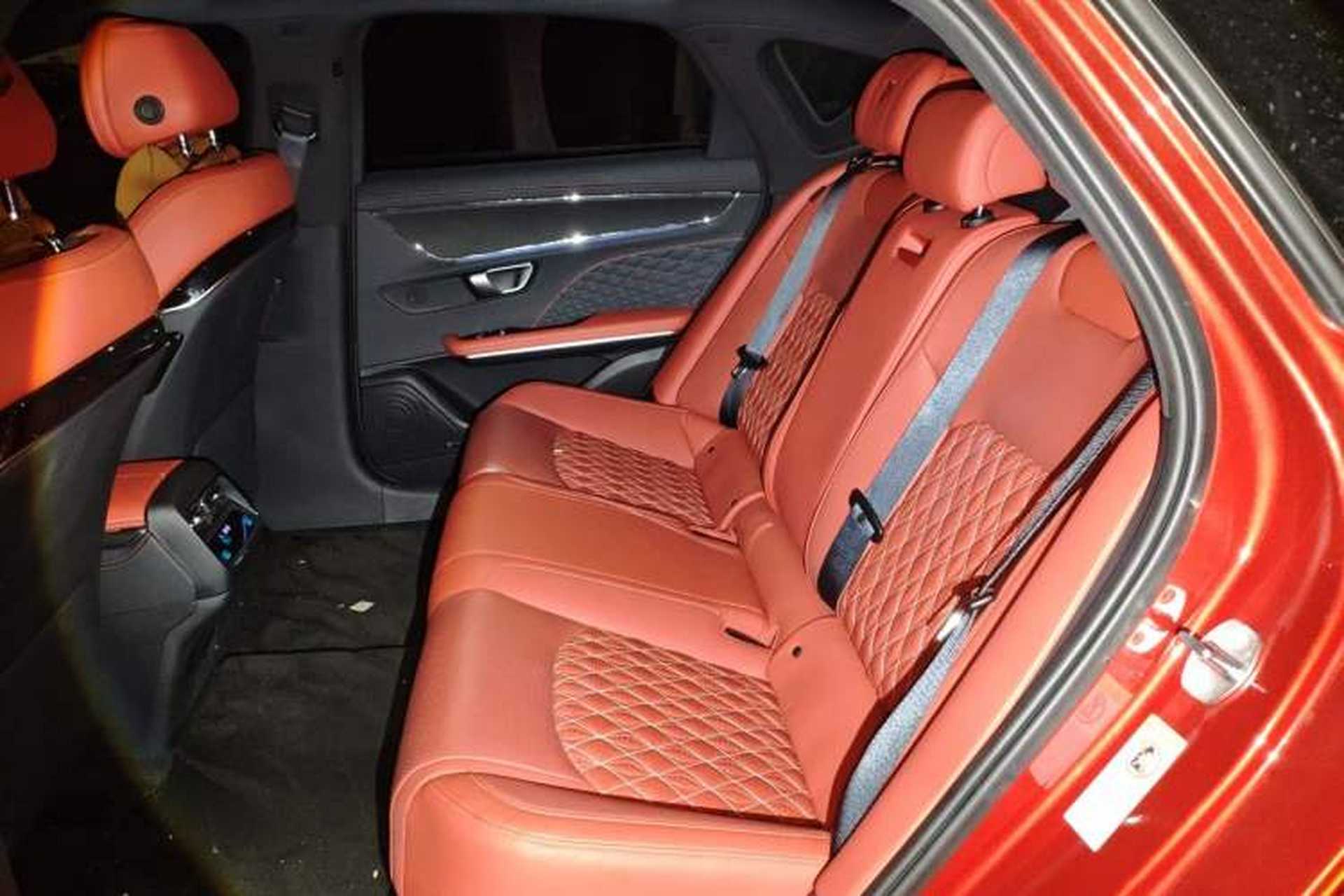 Used BYD Han 2020 EV Four-Wheel Drive High-Performance Flagship Model Left Rear Seat