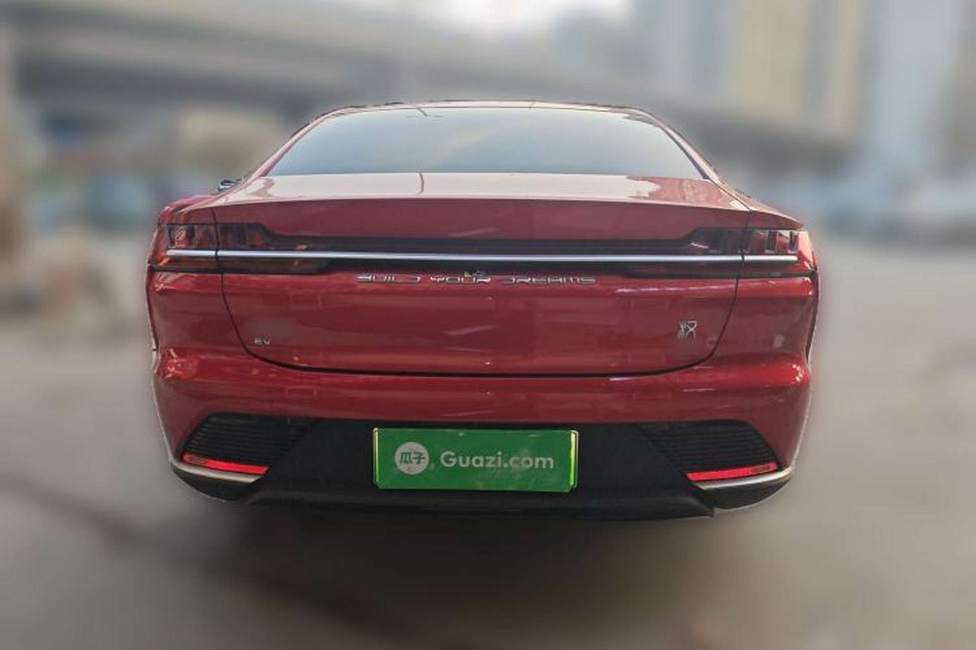 Used BYD Han 2020 EV Four-Wheel Drive High-Performance Flagship Model Rear