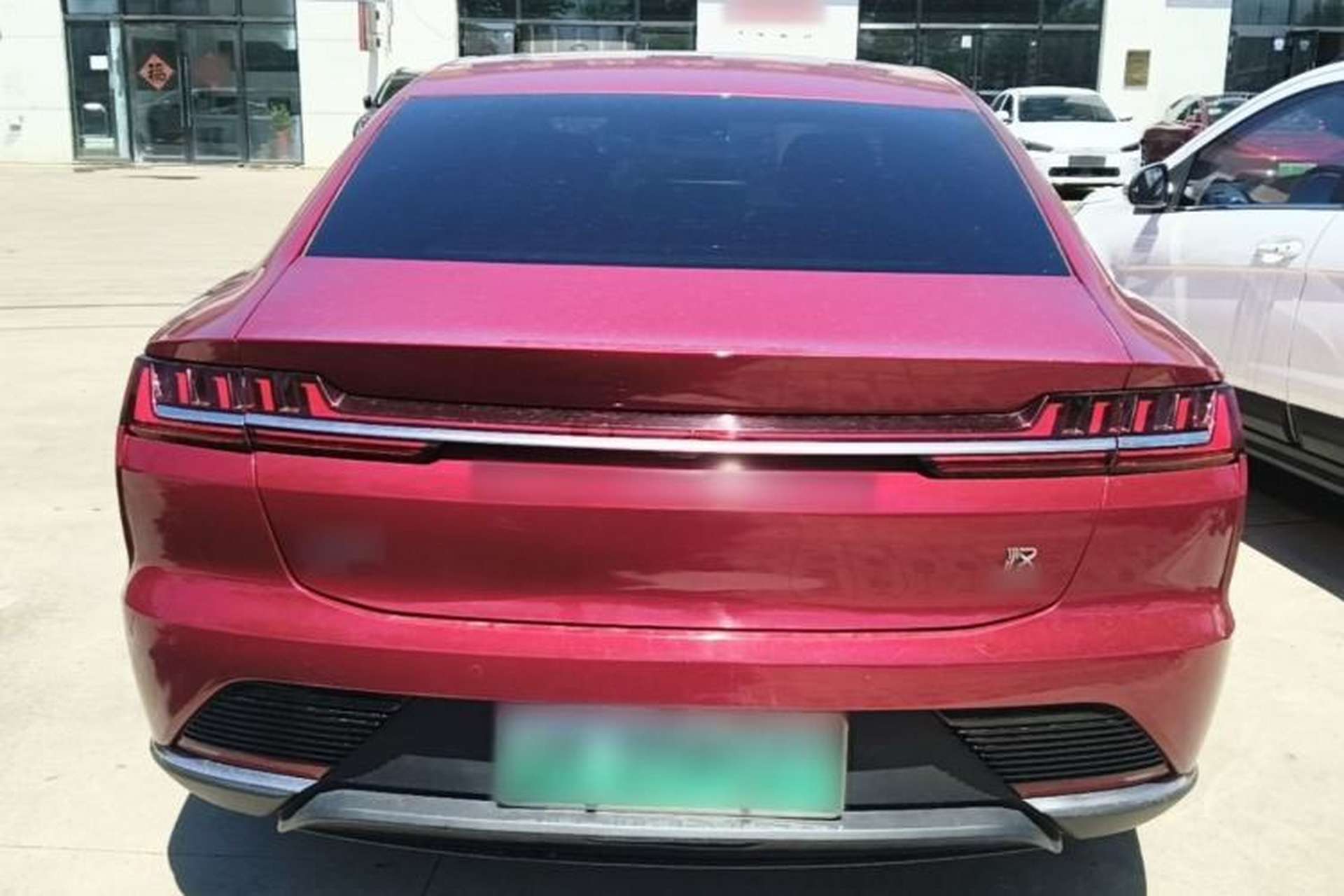 Used BYD Han 2020 EV Four-Wheel Drive High-Performance Flagship Model Rear