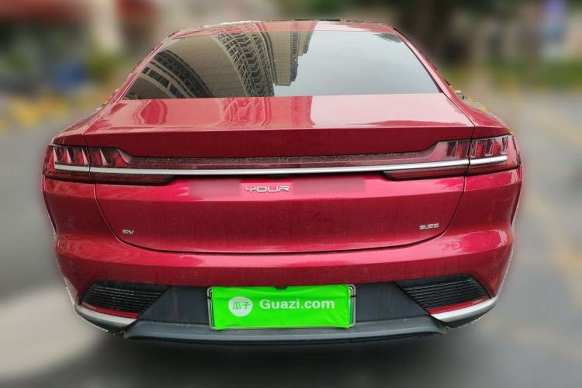 Used BYD Han 2020 EV Four-Wheel Drive High-Performance Flagship Model Rear