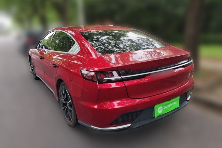 Used BYD Han 2020 EV Four-Wheel Drive High-Performance Flagship Model Rear Left 45 Deg