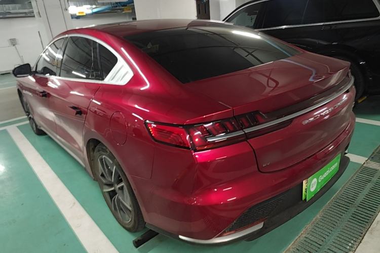 Used BYD Han 2020 EV Four-Wheel Drive High-Performance Flagship Model Rear Left 45 Deg