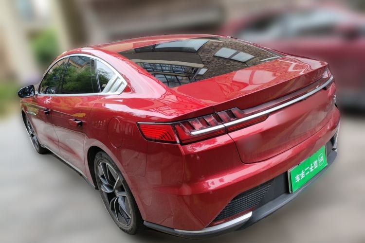 Used BYD Han 2020 EV Four-Wheel Drive High-Performance Flagship Model Rear Left 45 Deg