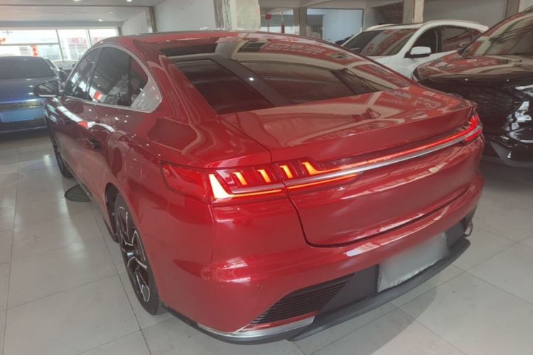 Used BYD Han 2020 EV Four-Wheel Drive High-Performance Flagship Model Rear Left 45 Deg