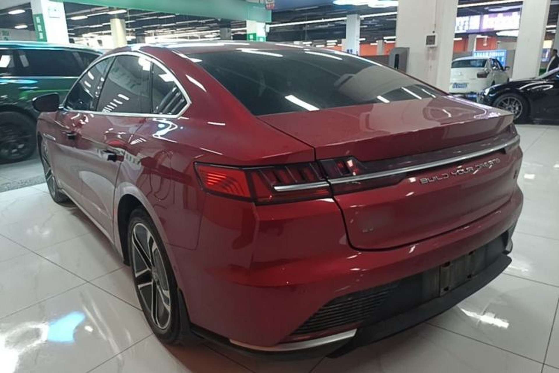Used BYD Han 2020 EV Long-Range Deluxe Model Rear Left 45 Deg